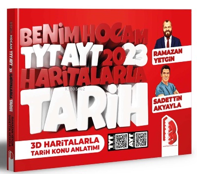 Benim Hocam 2023 TYT-AYT Tarih 3D Haritalarla Konu Anlatımı