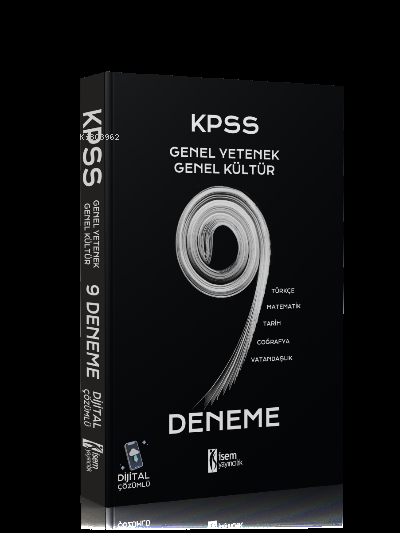 2023 İsem Kpss Gygk 9 Deneme