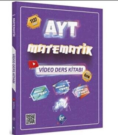 Kr Akademi SML Hoca AYT Matematik Video Ders Kitabı