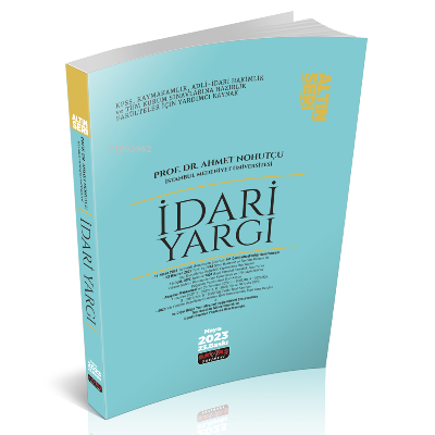 Savaş 2023 İdari Yargı Konu Anlatımı
