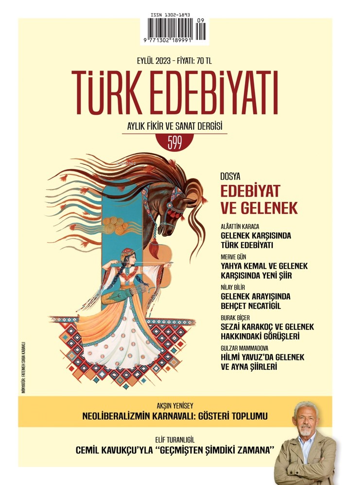 Türk Edebiyatı;Aylık Fikir ve Sanat Dergisi