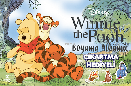 Disney Winnie The Pooh Çıkartma Hediyeli Boyama Albümü