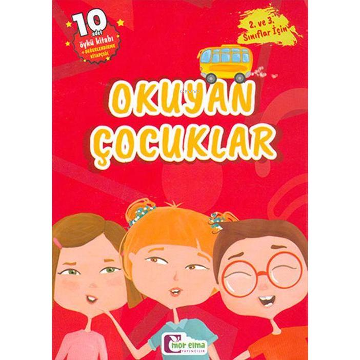 Mor Elma Okuyan Çocuklar Seti (10 Kitap 2. Sınıflar İçin)