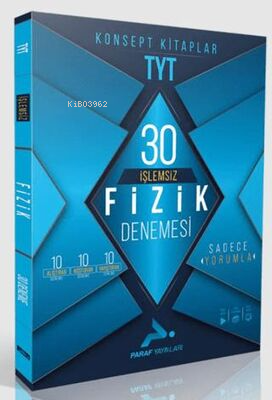 Paraf TYT İşlemsiz Fizik 30 Deneme