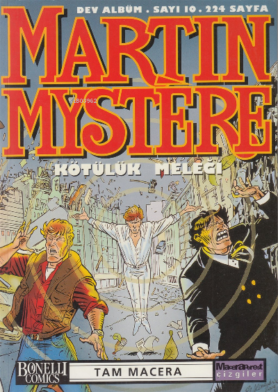 Martin Mystere Dev Albüm Sayı: 10 ;Kötülük Meleği