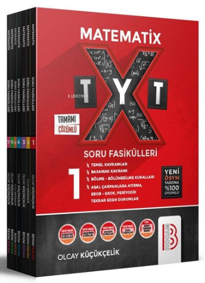 2022 TYT MatematiX Soru Fasikülleri Seti | 2022 TYT MatematiX Soru Fasikülleri Seti | Olcay Küçükçelik | Benim Hocam Yayınları | 9786052770910 