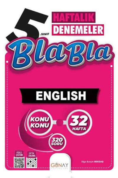 BLA BLA Serisi 32 Haftalık 5. Sınıf İngilizce