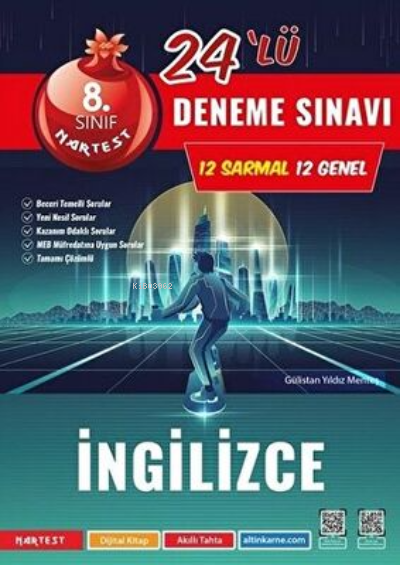 8. Sınıf Mod İngilizce 24 Deneme Sınavı