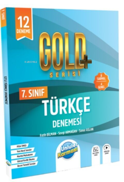 Ünlüler Karması 7.Sınıf Gold Türkçe 12 Deneme