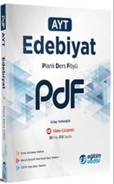 Eğitim Vadisi AYT (Pdf) Edebiyat
