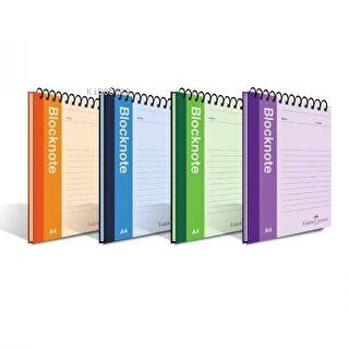 Faber-Castell Bloknot Canlı Renk A4 80 Yp Kr.