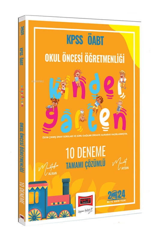  Yargı 2024 ÖABT Kindergarten Okul Öncesi 10 Deneme | MUSTAFA ALKAN | YARGI YAYINEVİ | 9786253701123 | 