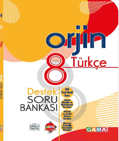  Gama 8Sınıf Orjin Türkçe Destek SB | Kolektif | Gama Basım Yayın Dağıtım | 9786057790613 | 