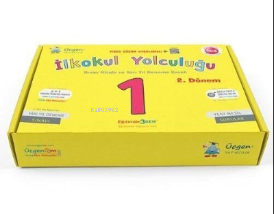  1 Sınıf İlkokul Yolculuğu Seti 2 Dönem | Kolektif | Üçgen Yayıncılık | 9786257372152 | 