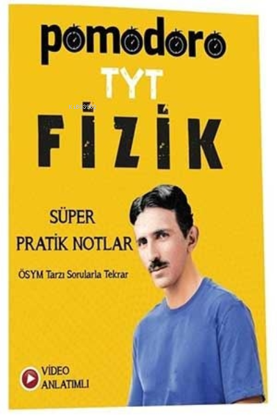 Kr Akademi Pomodoro TYT Fizik Konu Soru Süper Pratik Notlar;Ösym Tarzı Sorularla Tekrar