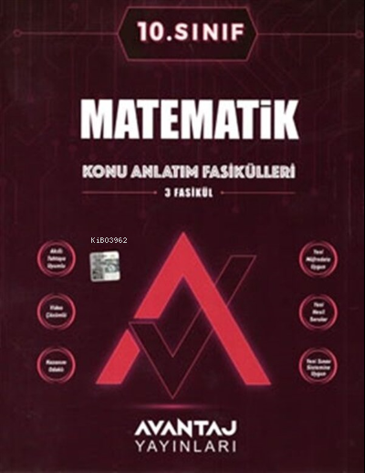 Avantaj Yayınları 10.Sınıf Matematik Konu Anlatım Fasikülleri