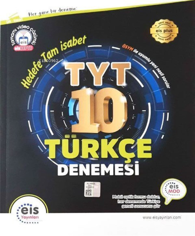 TYT - Branş Denemeleri - Türkçe (10 lu)