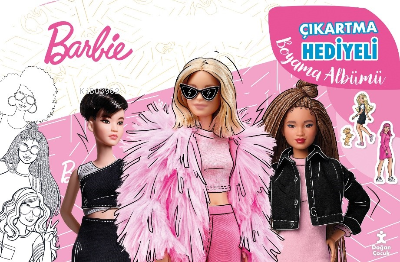  Barbie Çıkartmalı Hediyeli Boyama Albümü | Barbie Çıkartmalı Hediyeli Boyama Albümü | Kolektif | Doğan Çocuk | 9786254168994 