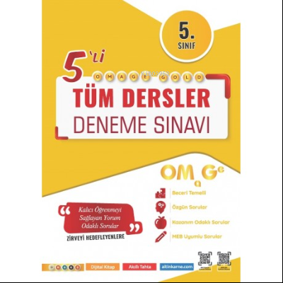  5 SINIF MOTİVASYON TÜM DERSLER 5 Lİ KAMP DENEMESİ | Kolektif | Omega (Hazırlık) | 9786257195010 | 