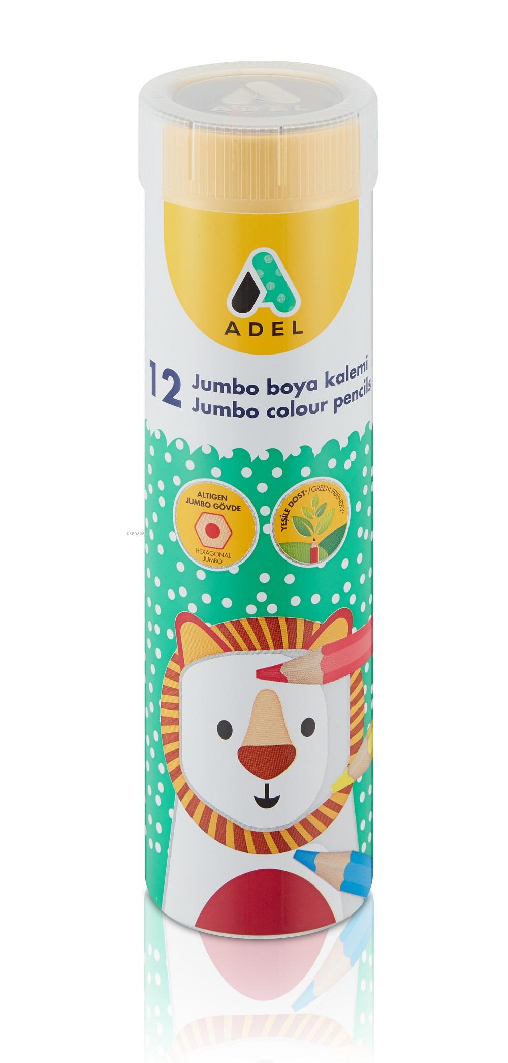  Adel Kuru Boya Jumbo Metal Tüp 12Li | Adel Kuru Boya Jumbo Metal Tüp 12Li | Adel | 8690826951048 