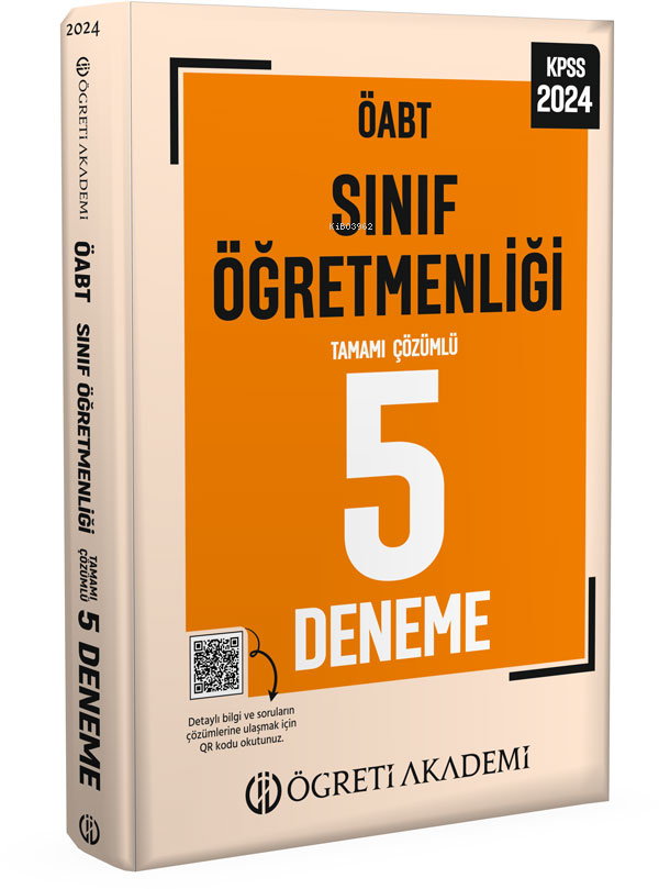 2024 KPSS ÖABT Sınıf Öğretmenliği Tamamı Çözümlü 5 Deneme