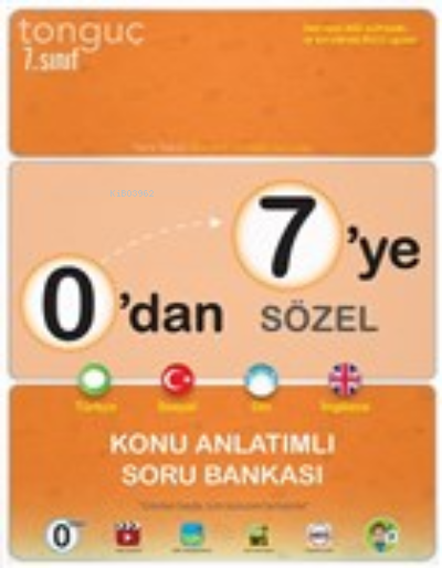 2021 7.Sınıf 0'dan 7'ye Sözel Konu Anlatımlı Soru Bankası