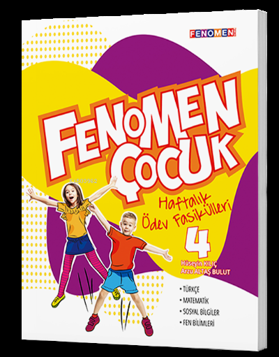 Fenomen Çocuk 4.Sınıf Haftalık Ödev Fasikülleri