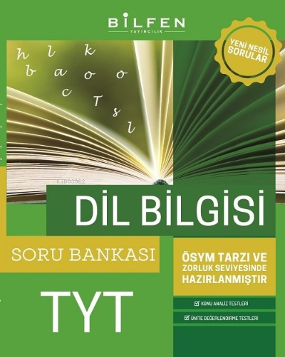 Bilfen  Tyt Dil Bilgisi Soru Bankası Yeni
