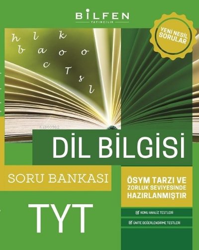  Bilfen Tyt Dil Bilgisi Soru Bankası Yeni | Kolektif | Bilfen Yayıncılık | 9786257817158 | 