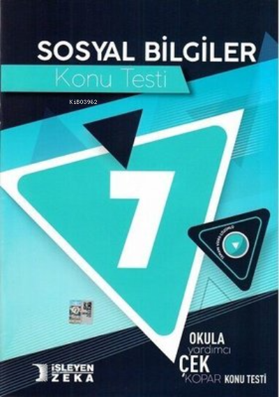  7Sınıf Çek Kopart YTest Sosyal Bilgiler 2020 | 7Sınıf Çek Kopart YTest Sosyal Bilgiler 2020 | Kolektif | İşleyen Zeka Yayınları | 9786052502303 