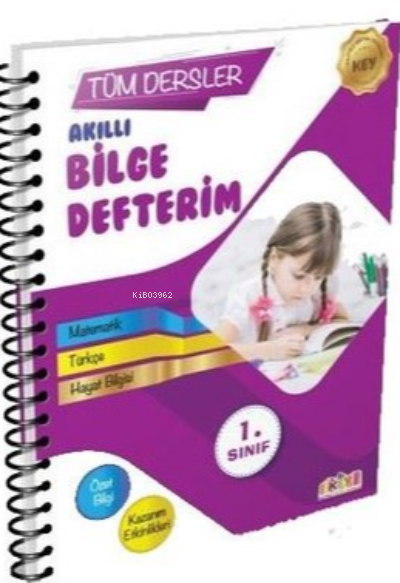  1Sınıf Tüm Dersler Akıllı Bilge Defterim | Turan Karayılan | Kaliteli Eğitim Yayınları | 9786052170281 | 