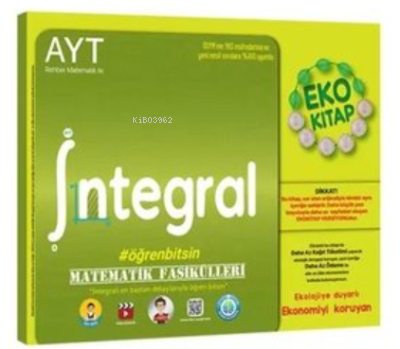 AYT Matematik Fasikülleri - İntegral Eko