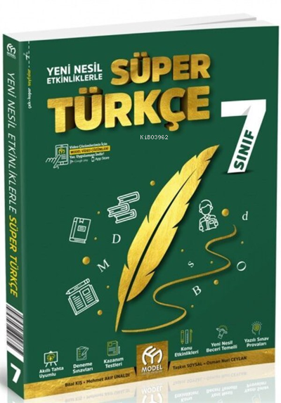 7.Sınıf Süper Türkçe Soru Bankası