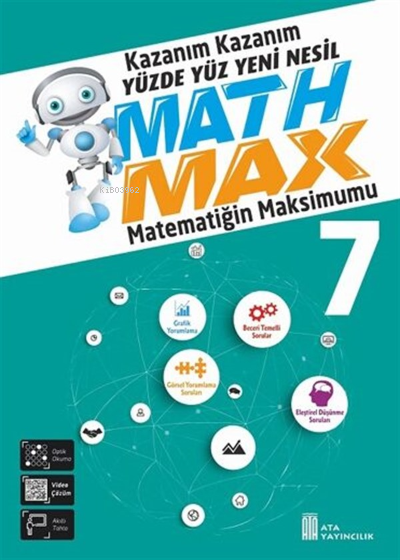 Ata Yayıncılık 7. Sınıf Math-Max Beceri Temelli Matematik Soru Bankası