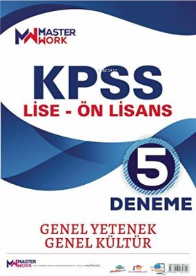 KPSS Lise - Ön Lisans / Genel Yetenek - Genel Kültür 5 Deneme