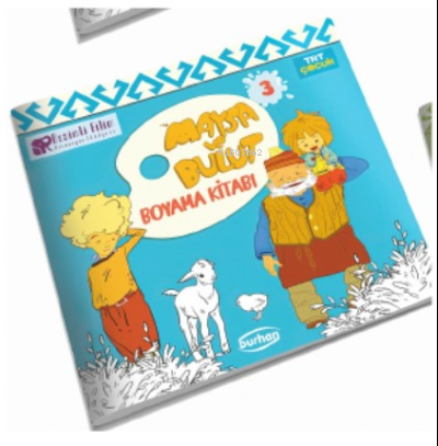 Maysa Ve Bulut Boyama Kitabı 3