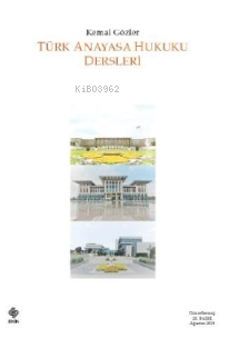 Türk Anayasa Hukuku Dersleri-ağustos 2023