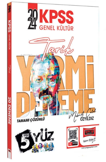 Yargı 2024 KPSS 5Yüz Ekibi Tarih Tamamı Çözümlü 15 Deneme
