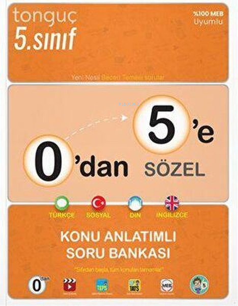 Tonguç Akademi 0'dan 5'e Sözel Konu Anlatımlı Soru Bankası Kolektif
