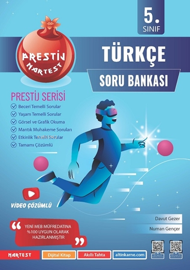 Nartest 5. Sınıf Prestij Türkçe Soru Bankası