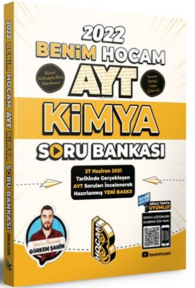 Benim Hocam Yayınları 2022 AYT Kimya Soru Bankası