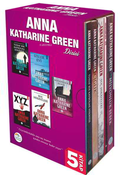Anna Katharine Green Serisi (5 Kitap Kutulu Takım)