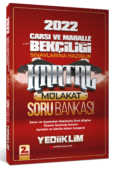 Çarşı ve Mahalle Bekçiliği Sınavlarına Hazırlık Kartal Mülakat Soru Bankası