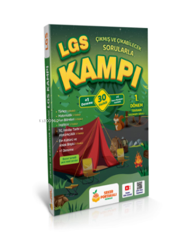  LGS Kampı 1 Dönem Tekrarı 30 Fasikül Şeker Portakalı Yayınları | LGS Kampı 1 Dönem Tekrarı 30 Fasikül Şeker Portakalı Yayınları | Kolektif | Şeker Portakalı Yayıncılık | 9786057403094 