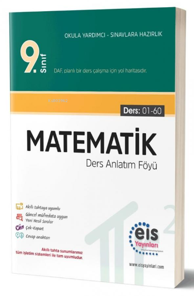 Bry - Birey Eğitim Yayınları 9.Sınıf  DAF  Matematik