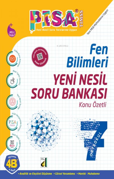 Damla Eğitim Pisa Yeni Nesil Fen Bilimleri Soru Bankası - 7