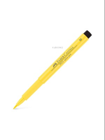  Faber Castell Çizim Kalemi (Pıtt Artıst Pen) (Fırça Uçlu) (Sarı) (B) | Faber Castell | 4005401674078 | 