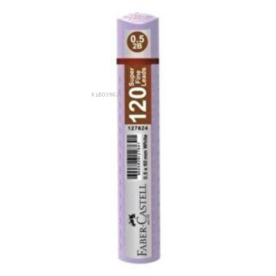  Faber Grip Min 05 2B 60 Mm120Li Pastel Mor Tüp | Faber Grip Min 05 2B 60 Mm120Li Pastel Mor Tüp | Faber Castell | 6933256646880 