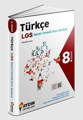 Aydın Yayınları 8. Sınıf Türkçe Beceri Temelli Soru Bankası