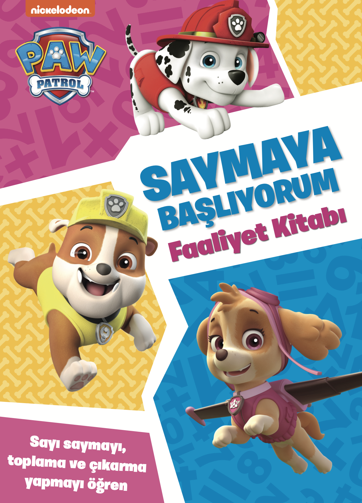 Paw Patrol Saymaya Başlıyorum Faaliyet Aktivite Kitabı
